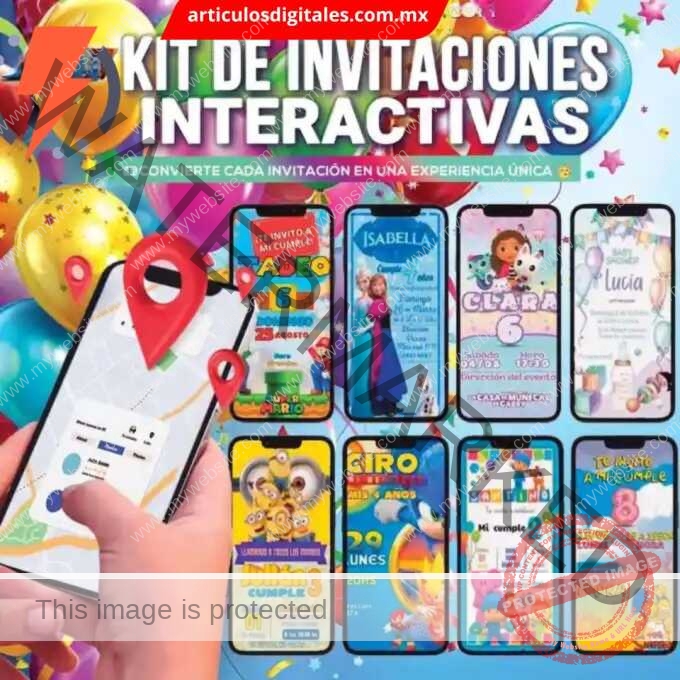 Kit de Invitaciones Interactivas