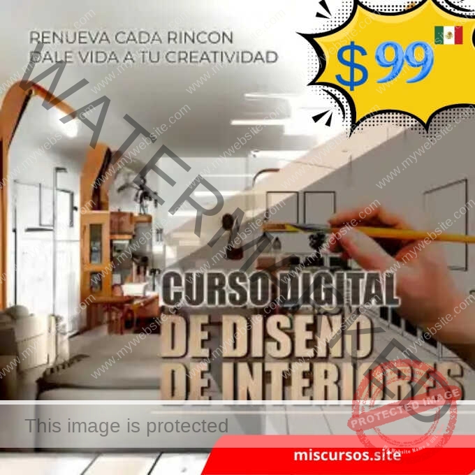 Curso Digital de Diseño de Interiores