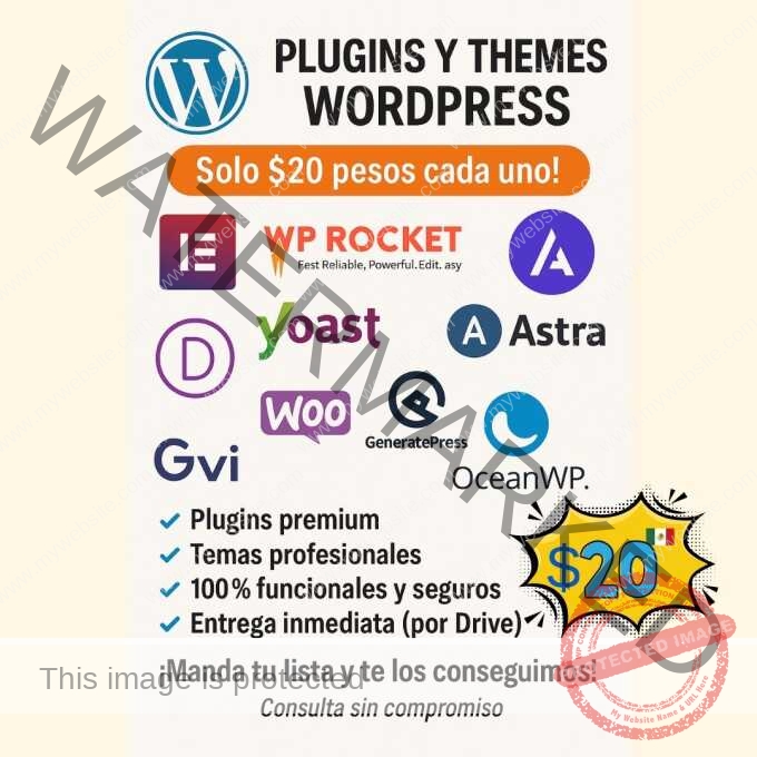 PLUGINS Y THEMES WORDPRESS