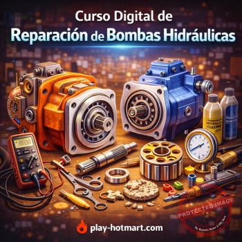Curso Digital de Reparación de Bombas Hidráulicas