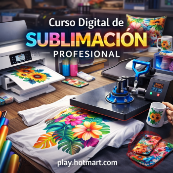 Curso Digital de Sublimación Profesional