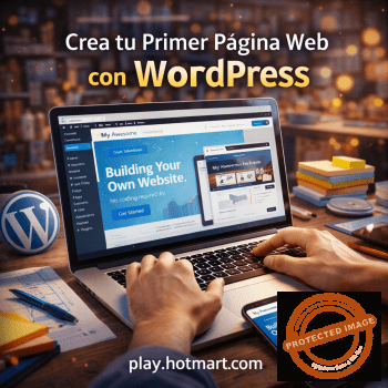 Crea tu Primer Página Web con WordPress