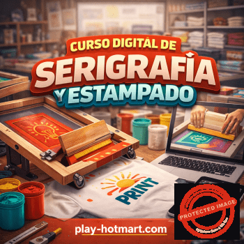 Curso Digital de Serigrafía y Estampado