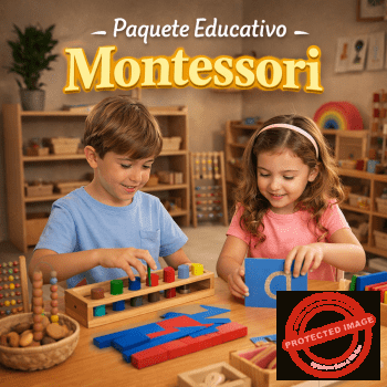 Paquete Educativo Montessori