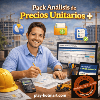 Pack Análisis de Precios Unitarios +