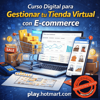 Curso Digital para Gestionar tu Tienda Virtual con E-commerce