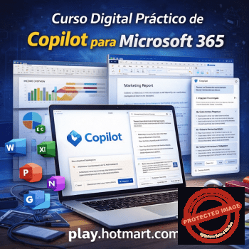 Curso Digital Práctico de Copilot para Microsoft 365