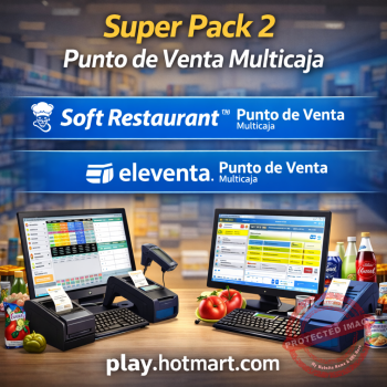super pack 2 punto de venta