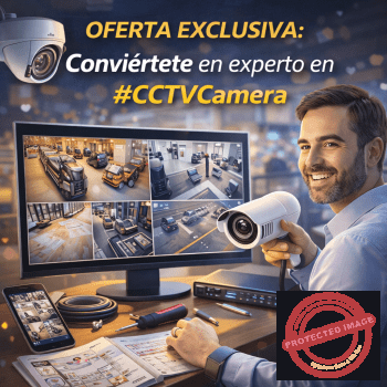 𝗢𝗙𝗘𝗥𝗧𝗔 𝗘𝗫𝗖𝗟𝗨𝗦𝗜𝗩𝗔:Conviértete en experto en #CCTVCamera