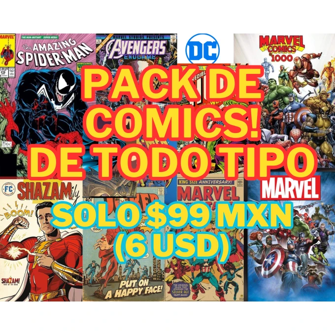 PACK DE COMICS