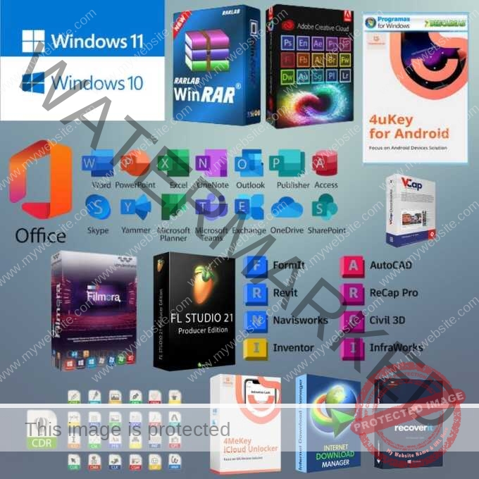 Transforma tu computadora en una máquina de productividad y creación con más de 100 softwares premium listos para usar sin pagar mensualidades jamás