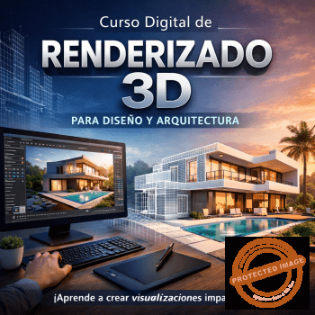 Curso Digital de Renderizado 3D para Diseño y Arquitectura