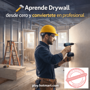 Aprende Drywall desde cero y conviértete en profesional